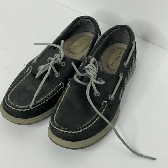 Sperry Blue Gray Boat Shoes‎ - Picture 2 of 4